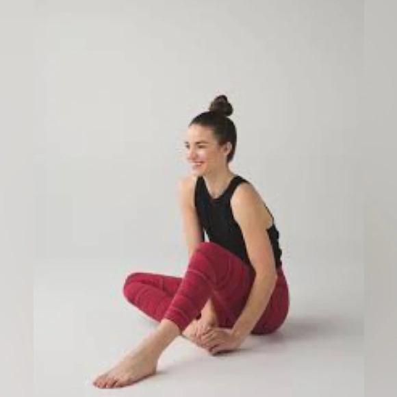 Lululemon Wunder Under Crop (Hi-Rise) Cyber Boom Juice Alarming 16301 - Picture 2 of 15